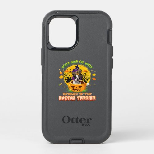 Funny Boston Terrier Gift For Pet Lover OtterBox Defender iPhone 12 Mini Case