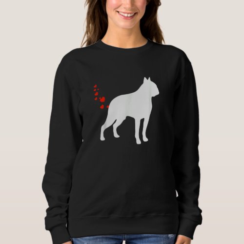 Funny Boston Terrier Heart Farts Valentines Day Do Sweatshirt