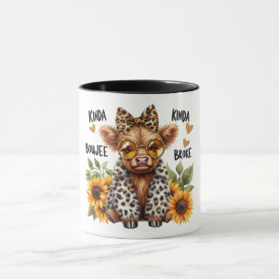 Funny Boujee / Cow Mug