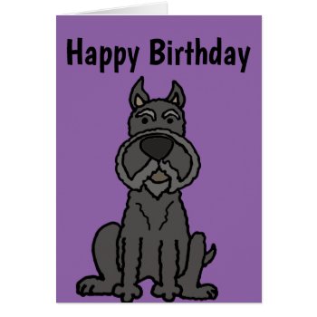 Funny Bouvier Des Flanders Dog Cartoon by Petspower at Zazzle