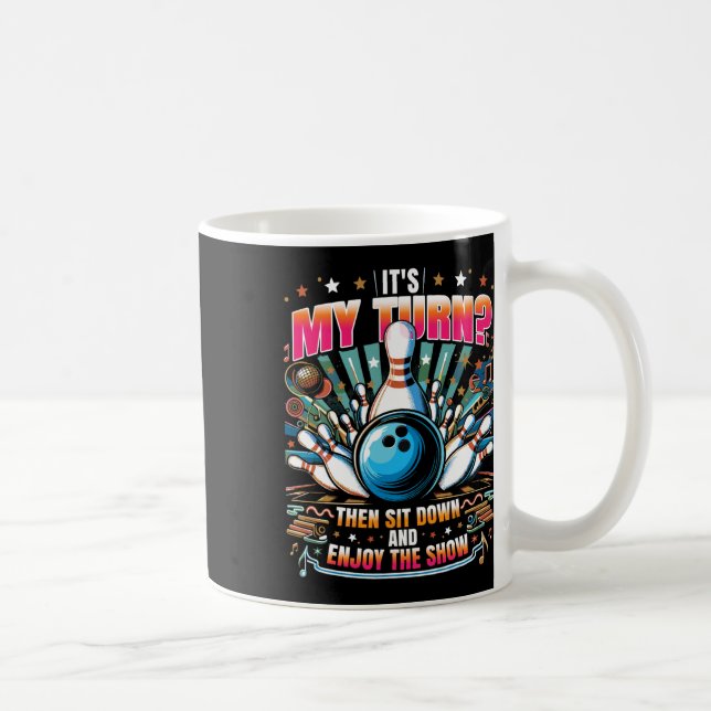 Funny Bowler Bowling 1  Coffee Mug (Right)