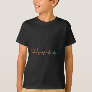 Funny Bowling Art For Men Women Bowler Gag Novelty T-Shirt