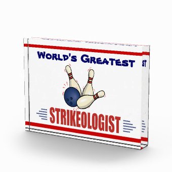 Funny Bowling Award | Zazzle