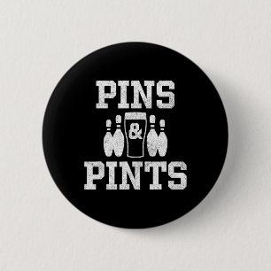 Funny Bowling Beer Drinking Bowler Pins And Pints 