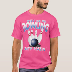 Funny Bowling For Boys Girls T-Shirt