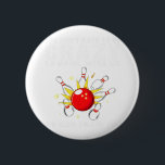 Funny Bowling For Women Men Bowler Team Bowling Ta Button<br><div class="desc">Funny Bowling For Women Men Bowler Team Bowling Target Spare</div>