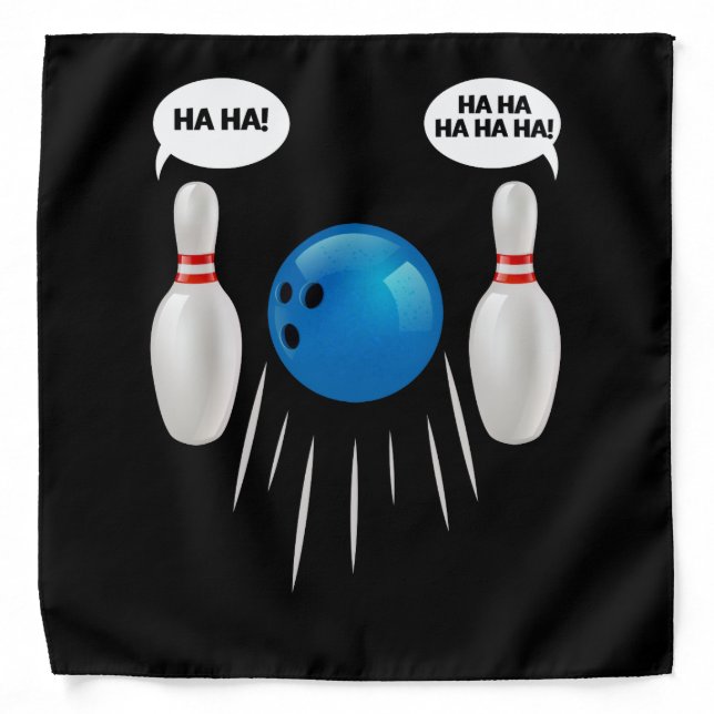Funny Bowling - Gift For Bowlers Bandana (Front)