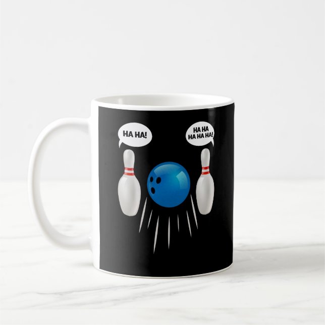 Funny Bowling - Gift For Bowlers Coffee Mug (Left)