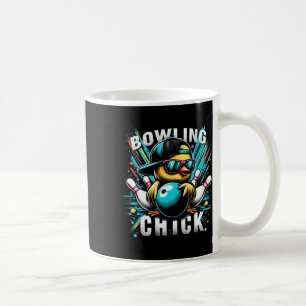 Funny Bowling Gifts Cute Or Bowling Chick Sports  Coffee Mug