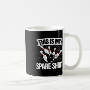 Funny Bowling Lover Bowler This Is My Spare Coffee Mug