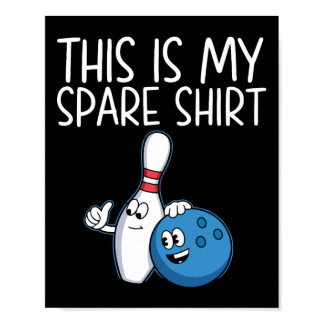 Funny Bowling Present For Men Women Cool Bowler Sp Poster