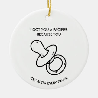 Funny Bowling, Sarcastic Gag Gift for Bowlers  Ceramic Ornament