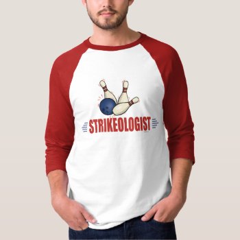 Funny Bowling T-shirt by OlogistShop at Zazzle