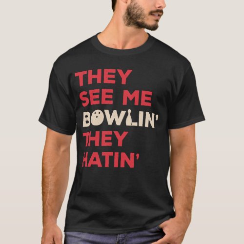 Funny Bowling T_Shirt