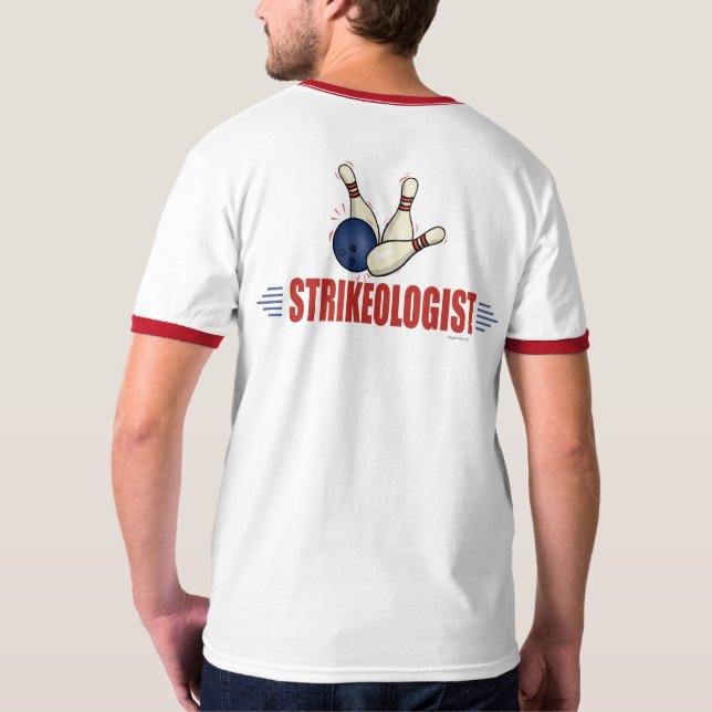 Funny Bowling T-Shirt (Back)