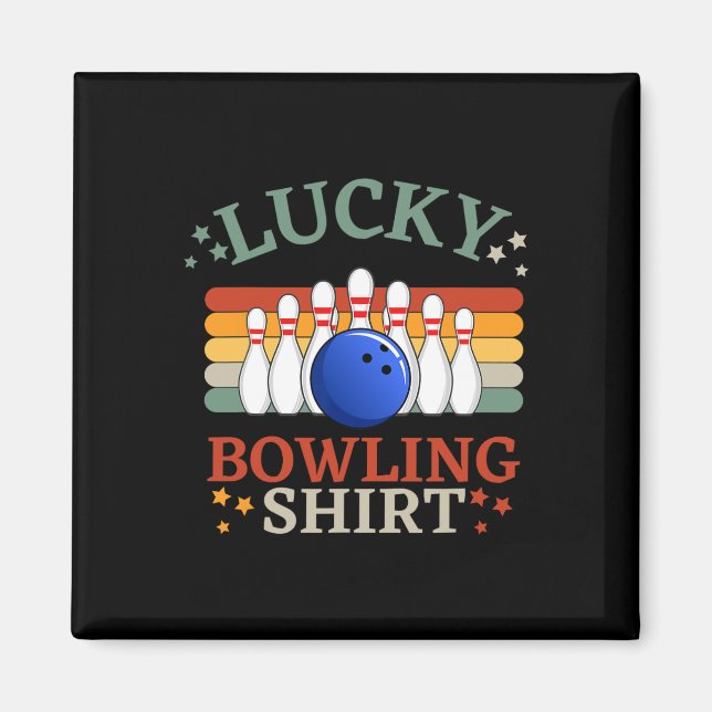 Funny Bowling This Is My Bowling Strike Team  Magnet (Front)