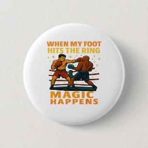 Funny Boxer Boxing Fighter Sarcastic Humor Gifts F Button