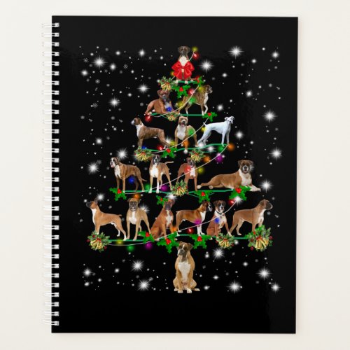 Funny Boxer Christmas Tree Ornaments Decor Planner