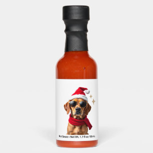 Funny Boxer Dog Christmas Lights Xmas Outfit Pajam Hot Sauces