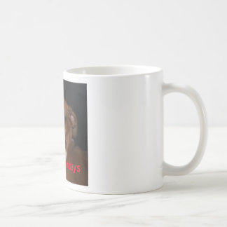 Funny Boxer Dog 'I Hate Mondays' Novelty Mug