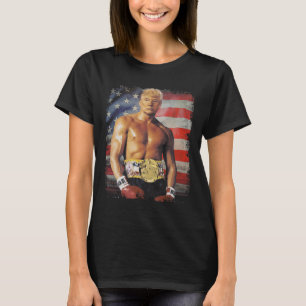 Funny Boxer Trump Trump Rocky Meme T-Shirt