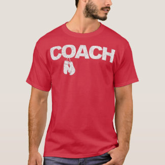 Funny Boxing Coach Boxing Trainer Retro T-Shirt