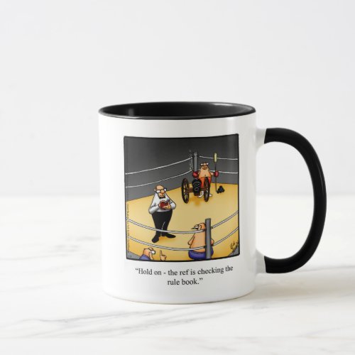 Funny Boxing Humor Mug Gift