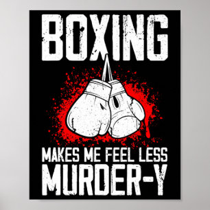 Funny Boxing Kickboxer Savate Mma Martial Arts Kic Poster