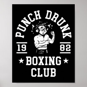 Funny Boxing T Shirt For Boxers Poster