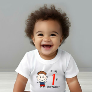 Funny boy baby bodysuit