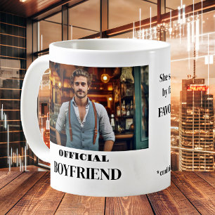 Funny Boyfriend Photo Coffee Mug