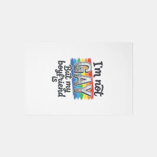 Funny Boyfriend Pride Vintage Engraving Shirt Desi Rug