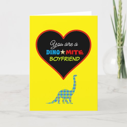 Funny Boyfriend Valentines Day Holiday Card