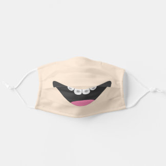 Funny Brace Face Adult Cloth Face Mask