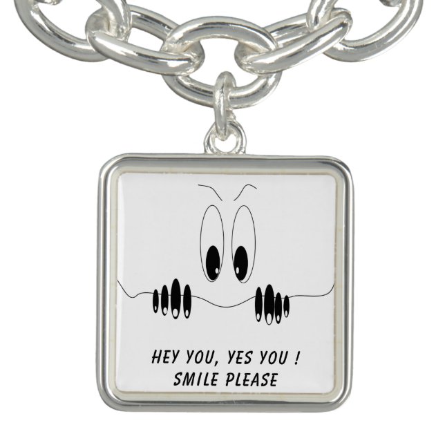 Funny Bracelet with Curiosity Eyes - Smile (Design)