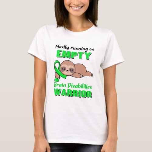 Funny Brain Disabilities Awareness Gifts T_Shirt