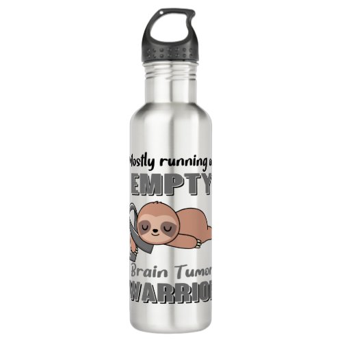 Funny Brain Tumor Awareness Gifts Stainless Steel Water Bottle