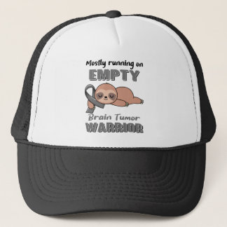 Funny Brain Tumor Awareness Gifts Trucker Hat