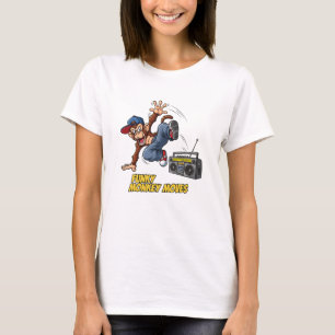 Funny Breakdance Monkey Hip-Hop Dance T-Shirt