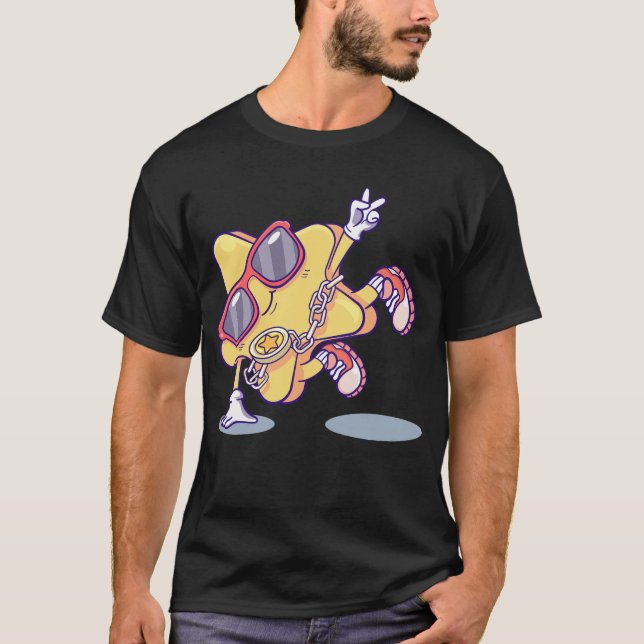 Funny Breakdance Star Street Dancer Breakdancing  T-Shirt (Front)