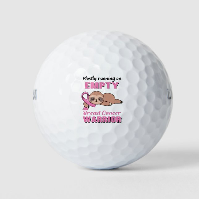 Funny Breast Cancer Awareness Gifts Golf Balls (Front)