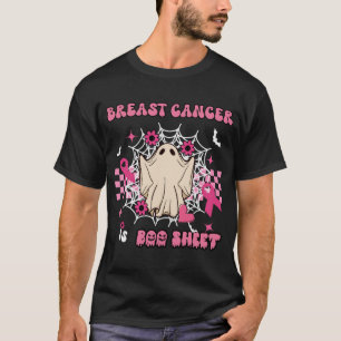 Funny breast cancer is boo sheet Vintage ghost T-Shirt