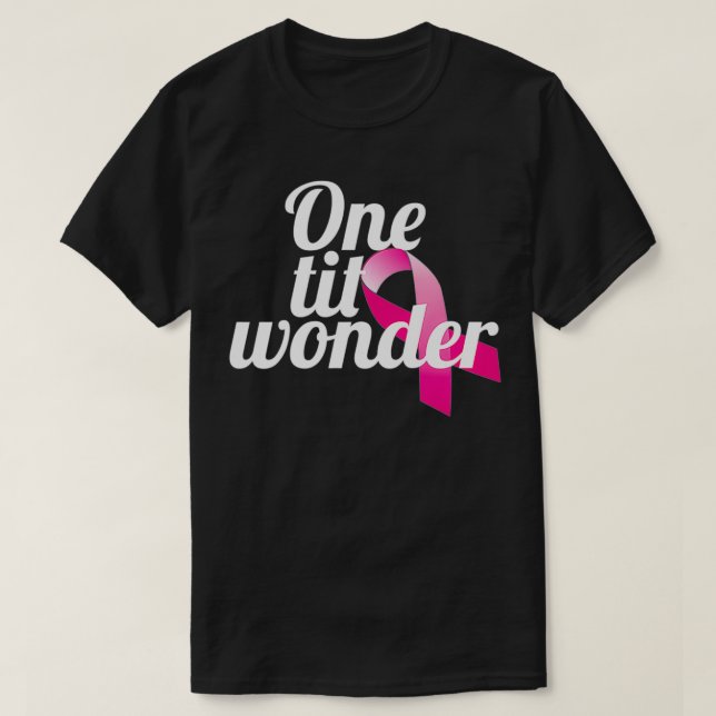 Funny Breast Cancer Mastectomy Recovery Designs Fo T-Shirt (Design Front)