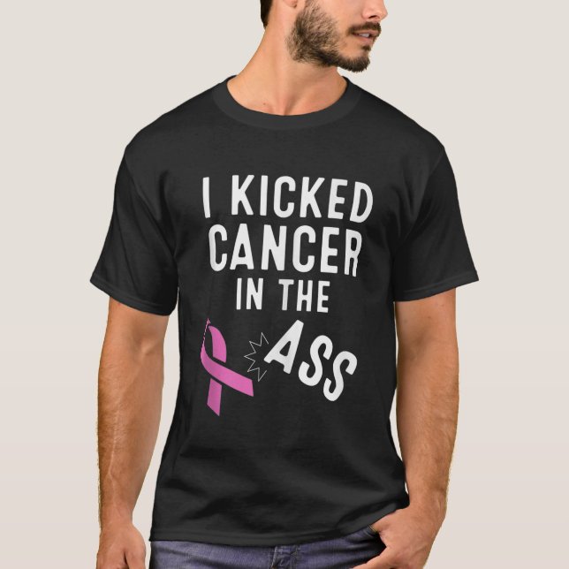 Funny Breast Cancer Survivor Gift Fight Awareness  T-Shirt (Front)