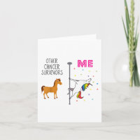 Funny Breast Cancer Survivor Unicorn Rainbow Le Da