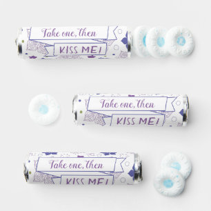 Funny Breath Mints Floral Pattern