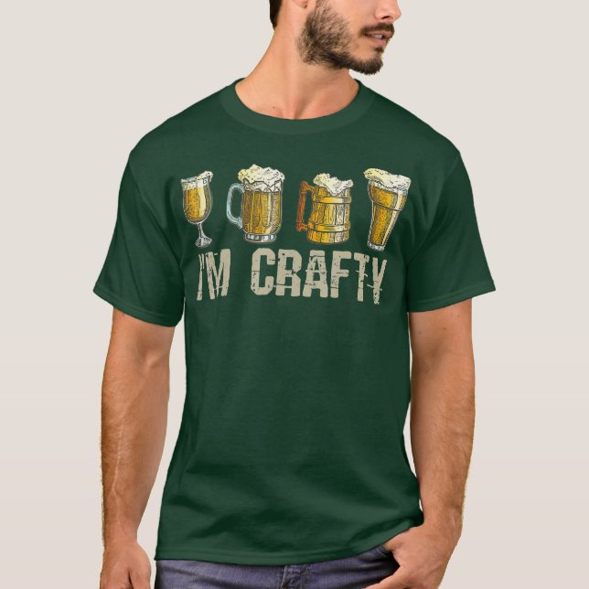 Funny Brewer Craft Beer T-Shirt (Front)
