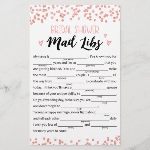 Funny Bridal Shower or Hen Party game