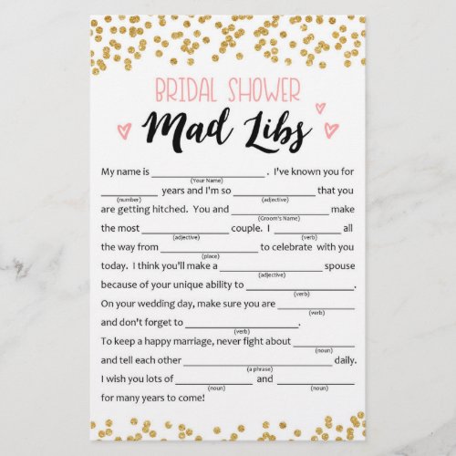 Funny Bridal Shower or Hen Party game