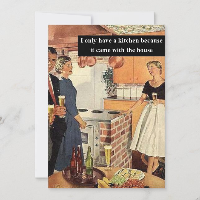 Funny Bridal Shower Vintage Look Personalized (Front)